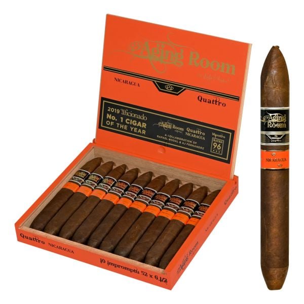 Aging Room Quattro Nicaragua Impromptu – Figurado (BOX OF 10)