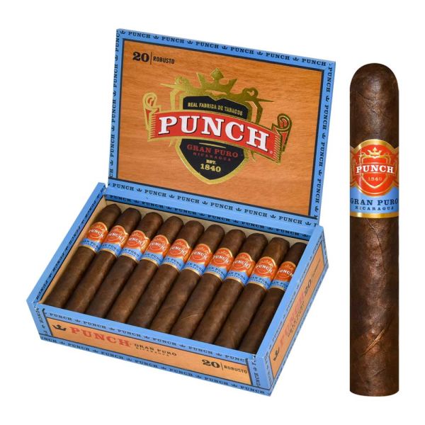 Punch Gran Puro Nicaragua 4 7/8 x 48 - Robusto (BOX OF 20)
